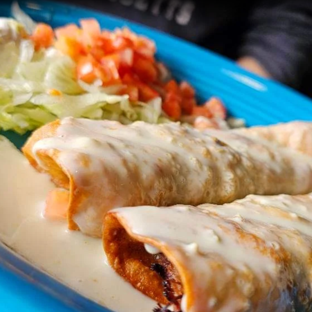 Beef Tip Chimichangas